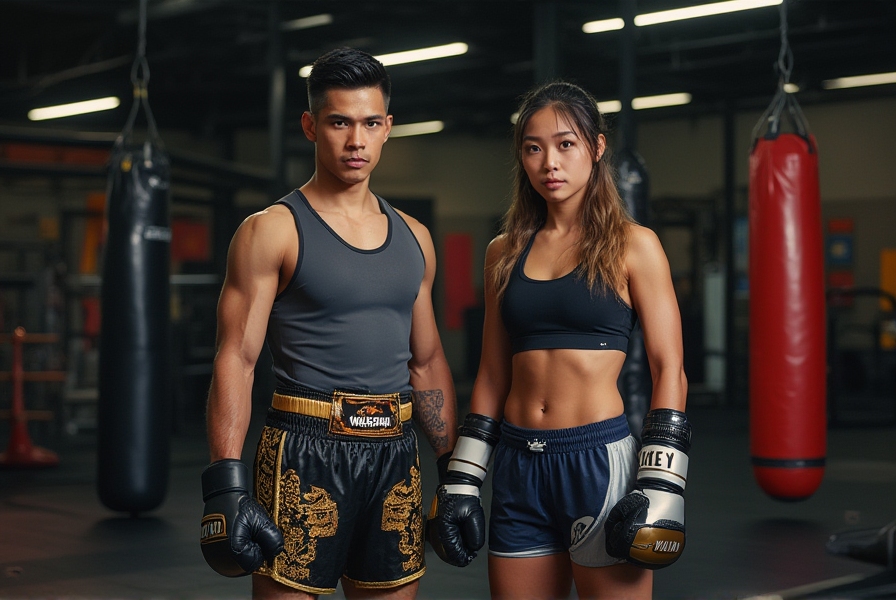 muay thai training attire